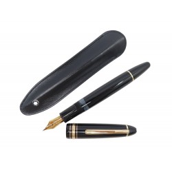 VINTAGE STYLO MONTBLANC MEISTERSTUCK 146 PLUME A PISTON + ETUI FOUNTAIN PEN 875€