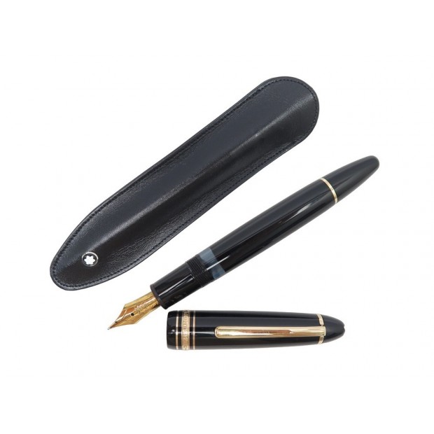 VINTAGE STYLO MONTBLANC MEISTERSTUCK 146 PLUME A PISTON + ETUI FOUNTAIN PEN 875€