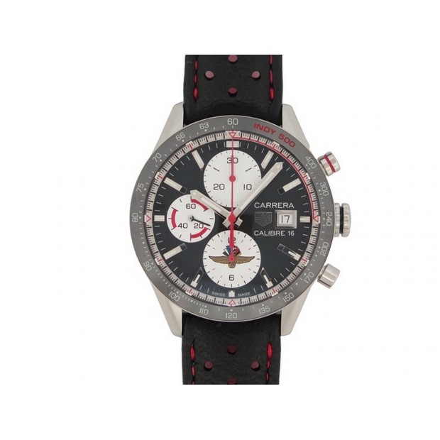 NEUF MONTRE TAG HEUER CARRERA CV2110-0 41MM AUTOMATIQUE CHRONOGRAPHE WATCH 5350€