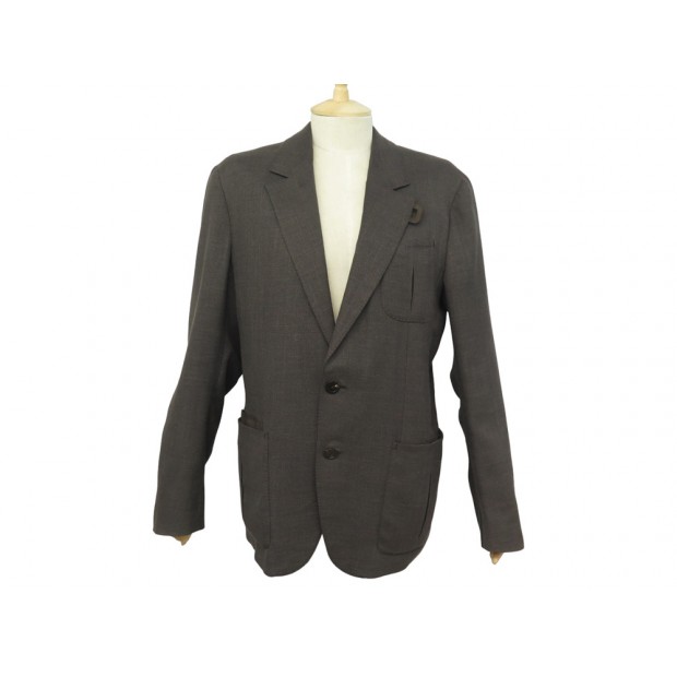 VESTE BERLUTI EN LAINE MARRON TAILLE R50 M BROWN WOOL JACKET VEST 2800€