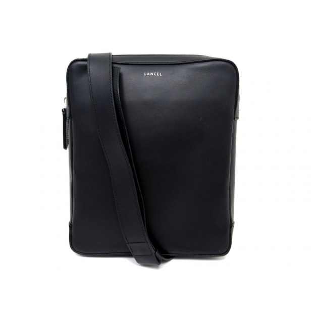 SAC A MAIN LANCEL JAC-SAC REPORTER A07988 BANDOULIERE NOIR MESSENGER BAG 575€