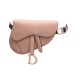 NEUF SAC A MAIN CHRISTIAN DIOR CEINTURE SADDLE S5632ILLO EN CUIR ROSE BELT BAG