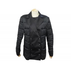 MANTEAU CHANEL DOUDOUNE P59047V43456 42 L DOUBLE BOUTONNAGE BLOUSON COAT 8000€