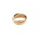 BAGUE CARTIER TRINITY MM B4052700 T48 3 ORS JAUNE ROSE BLANC GOLD RING 2120€