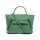 SAC A MAIN CELINE BELT MINI 189103ZVA CUIR GRAINE VERT BANDOULIERE HANDBAG 2300€