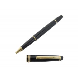 VINTAGE STYLO ROLLER MONTBLANC MEISTERSTUCK CLASSIQUE DORE 12890 RESINE PEN 495€