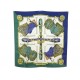 FOULARD HERMES SELLES A HOUSSE VAUZELLES CARRE EN SOIE BLEU & VERT SCARF 350€