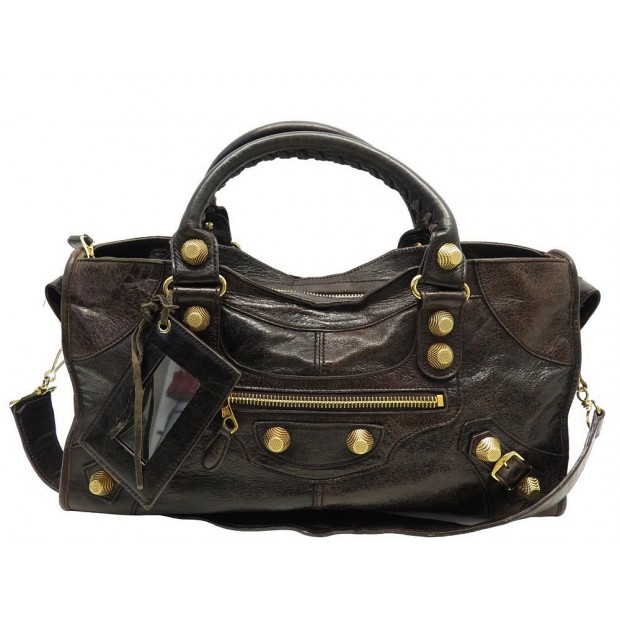 SAC A MAIN BALENCIAGA PART TIME GIANT 173082 CUIR BANDOULIERE HAND BAG 1550€