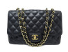 sac a main chanel timeless jumbo simple rabat cuir