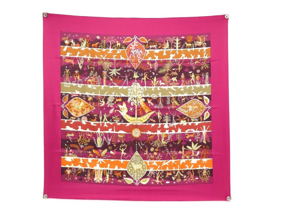 foulard hermes rives fertiles carre 90 henry en
