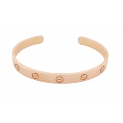 BRACELET CARTIER LOVE B6032617 EN OR ROSE 18K 17CM ROSE BOITE FACTURE BAND 5700€