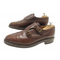 CHAUSSURES JOHN LOBB WILLIAM COUSU NORVEGIEN MOCASSINS BOUCLES 10.5E 44.5 1390€