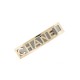 ACCESSOIRE DE CHEVEUX CHANEL BARETTE LOGO EN METAL DORE HAIR ACCESSORY 850€