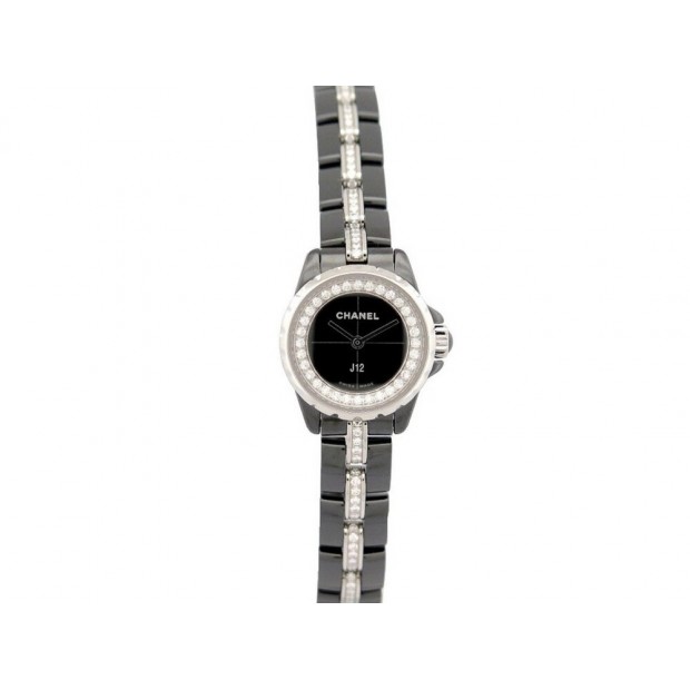 NEUF MONTRE CHANEL J12 XS H5236 19 MM CERAMIQUE DIAMANTS 1CT QUARTZ WATCH 14700€