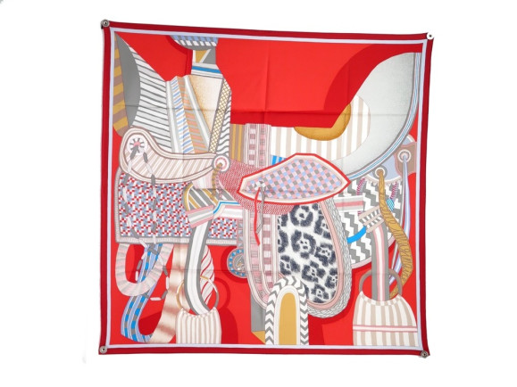 foulard hermes la selle imaginaire jan bajtlik