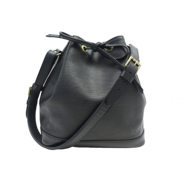 SAC A MAIN LOUIS VUITTON NOE PM M44102 CUIR EPI NOIR SEAU HAND BAG PURSE 1410€