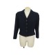 VESTE CHANEL COURTE P42616V18196 40 M EN LAINE NAVY BLUE WOOL JACKET 6500€