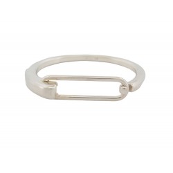 BRACELET HERMES CLIC H107552B 19 CM EN ARGENT MASSIF 925 SILVER JEWEL 900€