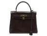  sac a main hermes kelly 28 retourne en cuir