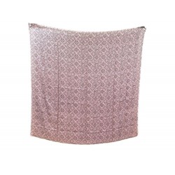 NEUF CHALE LOUIS VUITTON MONOGRAM M75506 140CM CACHEMIRE & SOIE ROSE SHAWL 490€