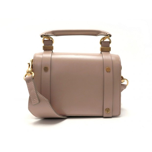 NEUF SAC A MAIN CHLOE ORA MINI CUIR BEIGE PORTE EPAULE HAND BAG PURSE 1750€