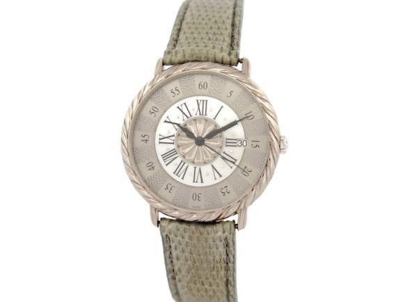 montre buccellati audacheron 5211 or blanc 18k