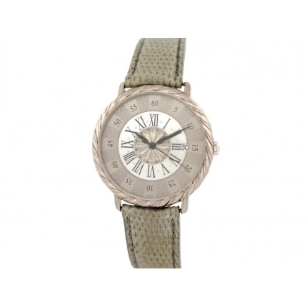 VINTAGE MONTRE BUCCELLATI AUDACHERON 5211 OR BLANC 18K 38 MM AUTOMATIQUE WATCH