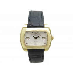 NEUF MONTRE BAUME & MERCIER CITY GM AUTO M0A08347 OR JAUNE 18K GOLD WATCH 6000€