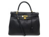 sac a main hermes kelly ii retourne 35 en cuir veau