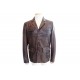 NEUF MANTEAU MATCHLESS XL L 50 EN CUIR MARRON HOMME BLOUSON LEATHER JACKET 1500€