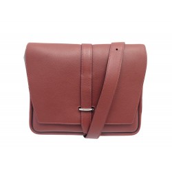 NEUF SAC A MAIN HERMES STEVE LIGHT JUNIOR CUIR TOGO BORDEAUX HANDBAG 4800€