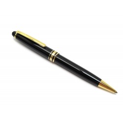 NEUF STYLO BILLE MONTBLANC MEISTERSTUCK CLASSIQUE MB132453 RESINE + ECRIN 425€