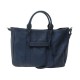 SAC A MAIN LONGCHAMP 3D MEDIUM L1285770729 BANDOULIERE CUIR BLEU HAND BAG 690€