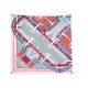 NEUF FOULARD HERMES MORS A JOUETS WASH 073414S D'ORIGNY CARRE 90 SOIE SCARF 510€