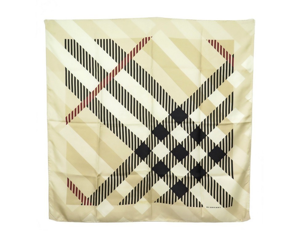 carré soie burberry