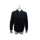 PULL HERMES HERMES COL CAMIONNEUR XL 56 EN LAINE CACHEMIRE NOIR WOOL SWEAT 1700€