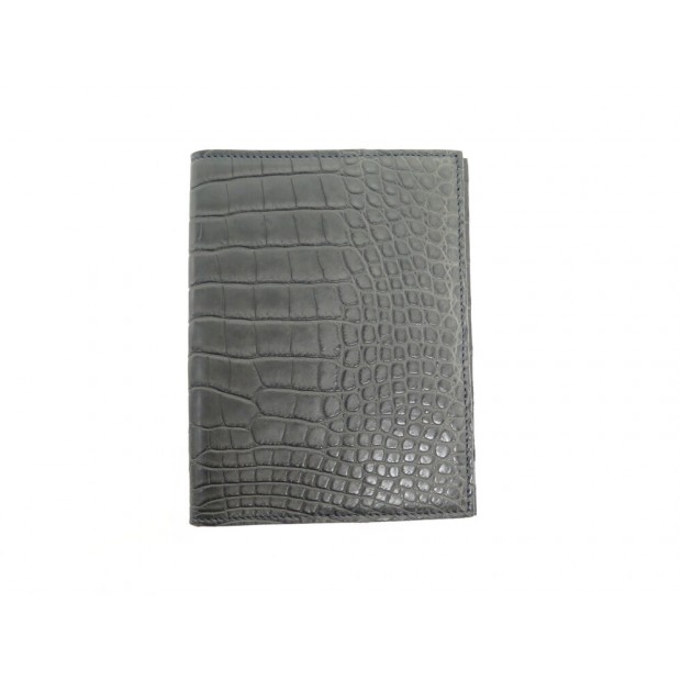 NEUF PORTE AGENDA LOUIS VUITTON PORTE CARNET COUVERTURE CUIR CROCODILE 2000€