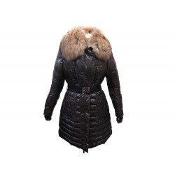 MANTEAU DOUDOUNE MONCLER MAILLOL 020934933 T2 40 M MATELASSE FOURRURE COAT 1990€