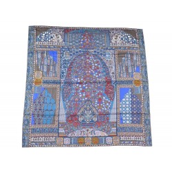 NEUF FOULARD GEANT HERMES TAPIS PERSANS PIERRE MARIE CARRE 140CM SOIE SCARF 860€