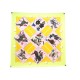 FOULARD HERMES MONDE DU POLO CUP PALM BEACH CARRE 90 CRISSEY SOIE + BOITE 495€