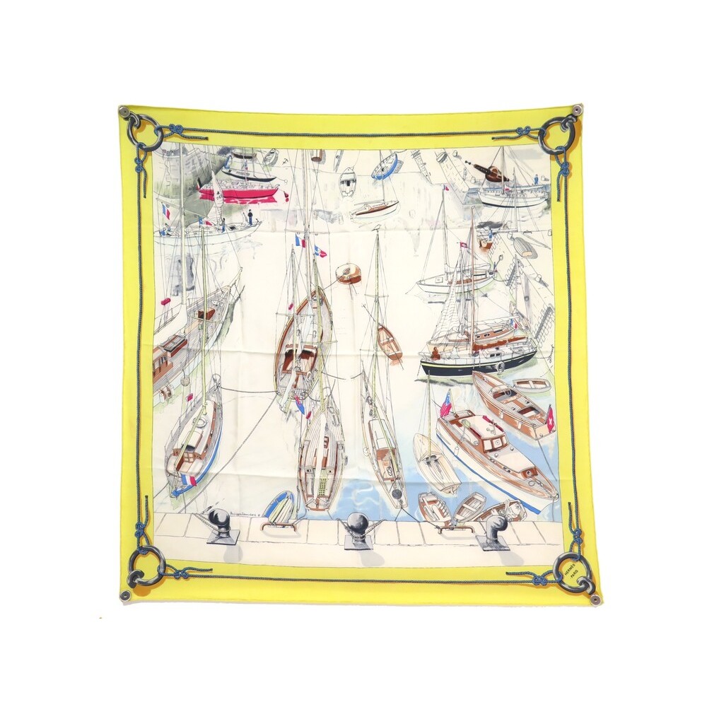 foulard hermes le port de saint tropez 1960