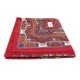 FOULARD CHALE YVES SAINT LAURENT CARRE 140 CM EN LAINE ROUGE WOOL SCARF 445€