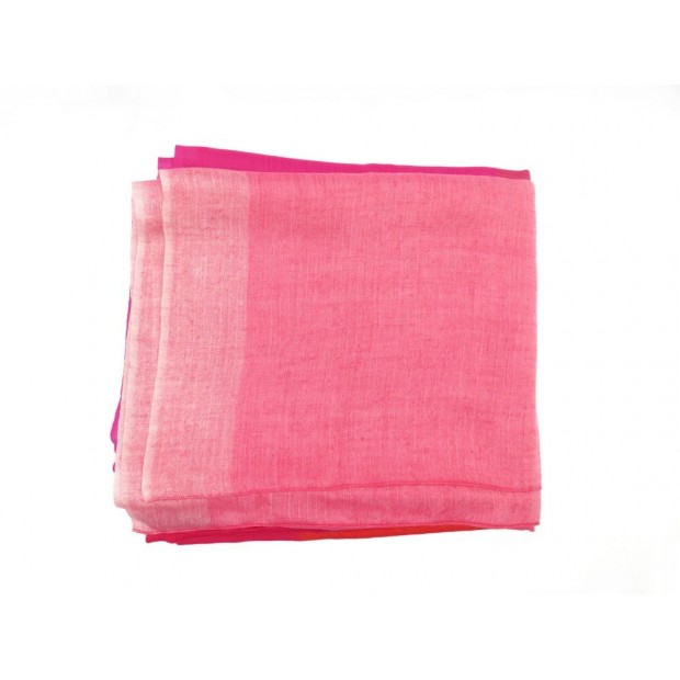 FOULARD HERMES ETOLE NUANCES DE ROSE CHALE 270CM EN CACHEMIRE MULTICOLORE 1000€