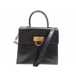 SAC A MAIN SALVATORE FERRAGAMO GANCINI E210536 CUIR BANDOULIERE HANDBAG 2200€