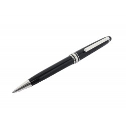 STYLO BILLE MONTBLANC MEISTERSTUCK CLASSIQUE MB2866 PLATINE RESIN NOIRE PEN 435€