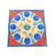 NEUF FOULARD HERMES HERMES JEU DES OMNIBUS ET DAMES BLANCHES GAVROCHE SCARF 210€