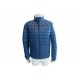 MANTEAU STRELLSON DOUDOUNE CUIR 50 BLEU 