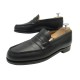 NEUF CHAUSSURES JM WESTON 180 CUIR NOIR 6.5C 40.5 FIN CUIR CAVIAR LOAFER 750€