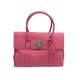 NEUF SAC A MAIN MULBERRY BAYSWATER HH2873 CUIR GRAINE ROSE GERANIUM PURSE 1425€