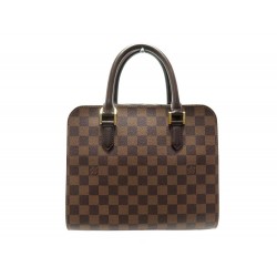 SAC A MAIN LOUIS VUITTON TRIANA N51155 TOILE DAMIER EBENE CANVAS HANDBAG 1225€